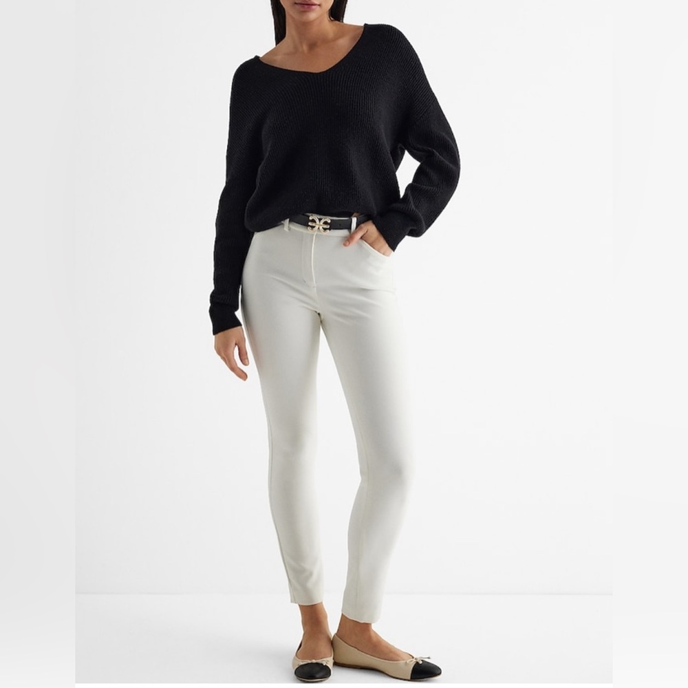 Express Editor Mid Rise Skinny Pant